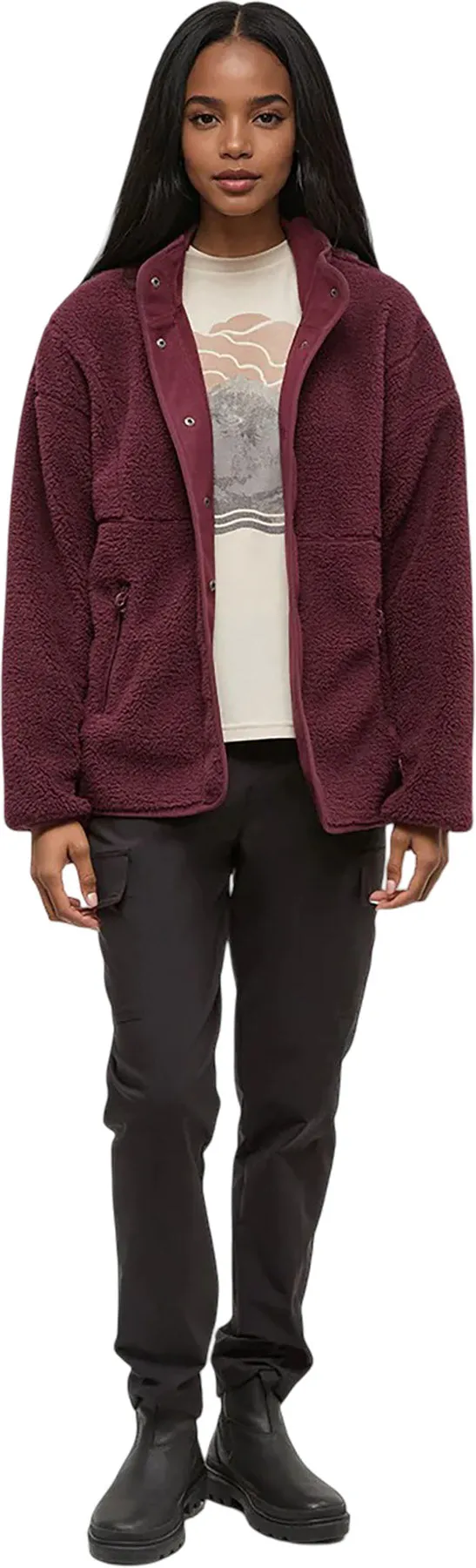 Kincaid Full Snap - Women's|-|Haut à fermeture boutonnée Kincaid - Femme sold by Altitude Sports product image thumbnail 4