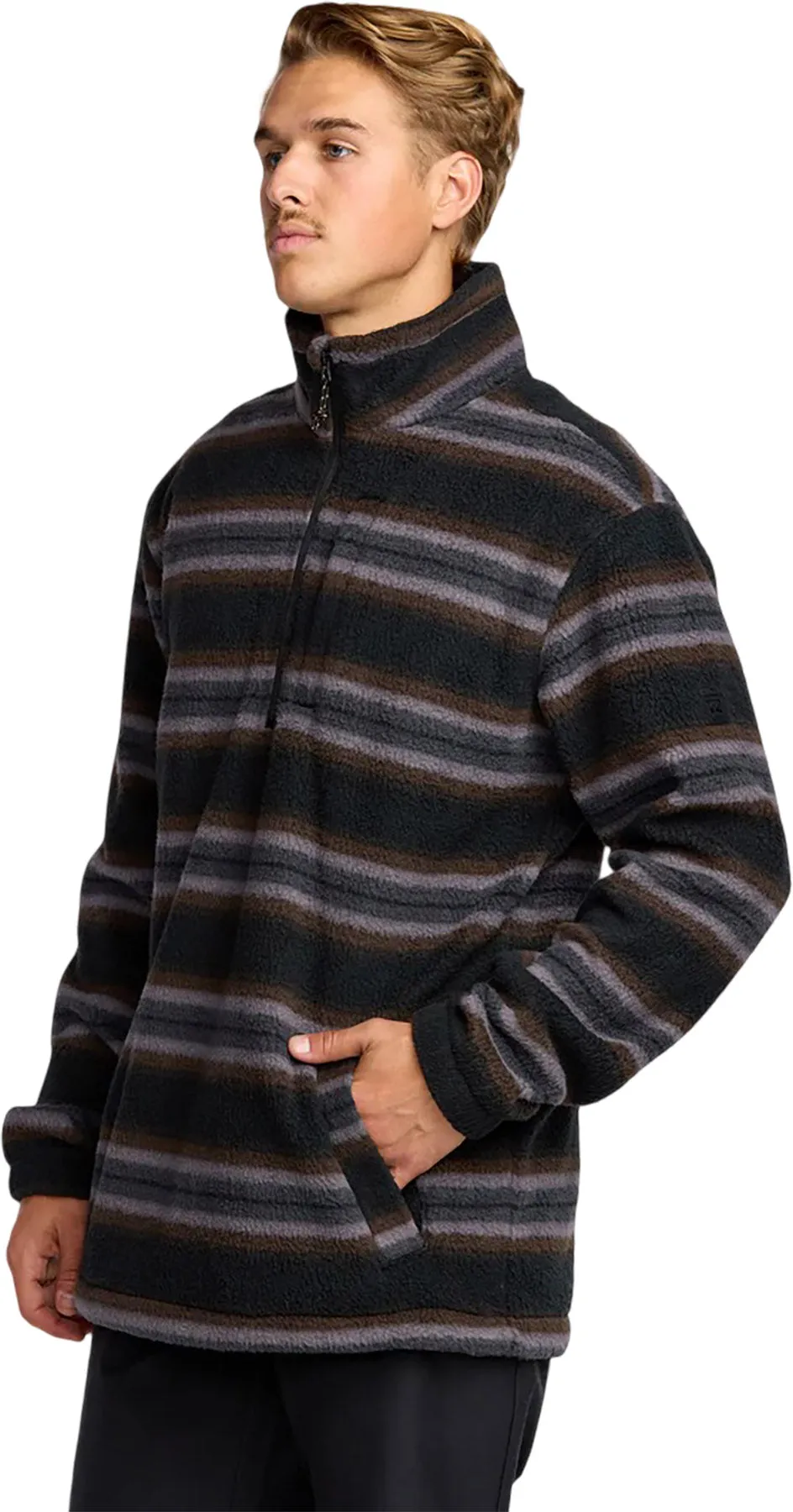 Boundary Half Zip Mock Neck Fleece Sweatshirt - Men's|-|Chandail en molleton à col montant et demi-glissière Boundary - Homme sold by Altitude Sports product image thumbnail 5