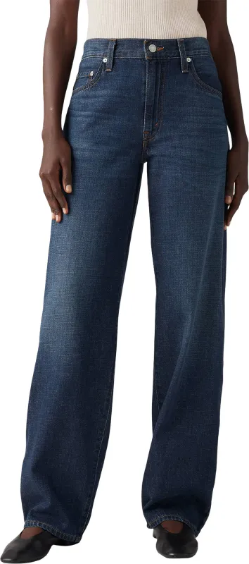 Baggy Dad Linen+Denim Lightweight Jeans - Women's|-|Jean lége en lin et denim Baggy Dad - Femme sold by Altitude Sports