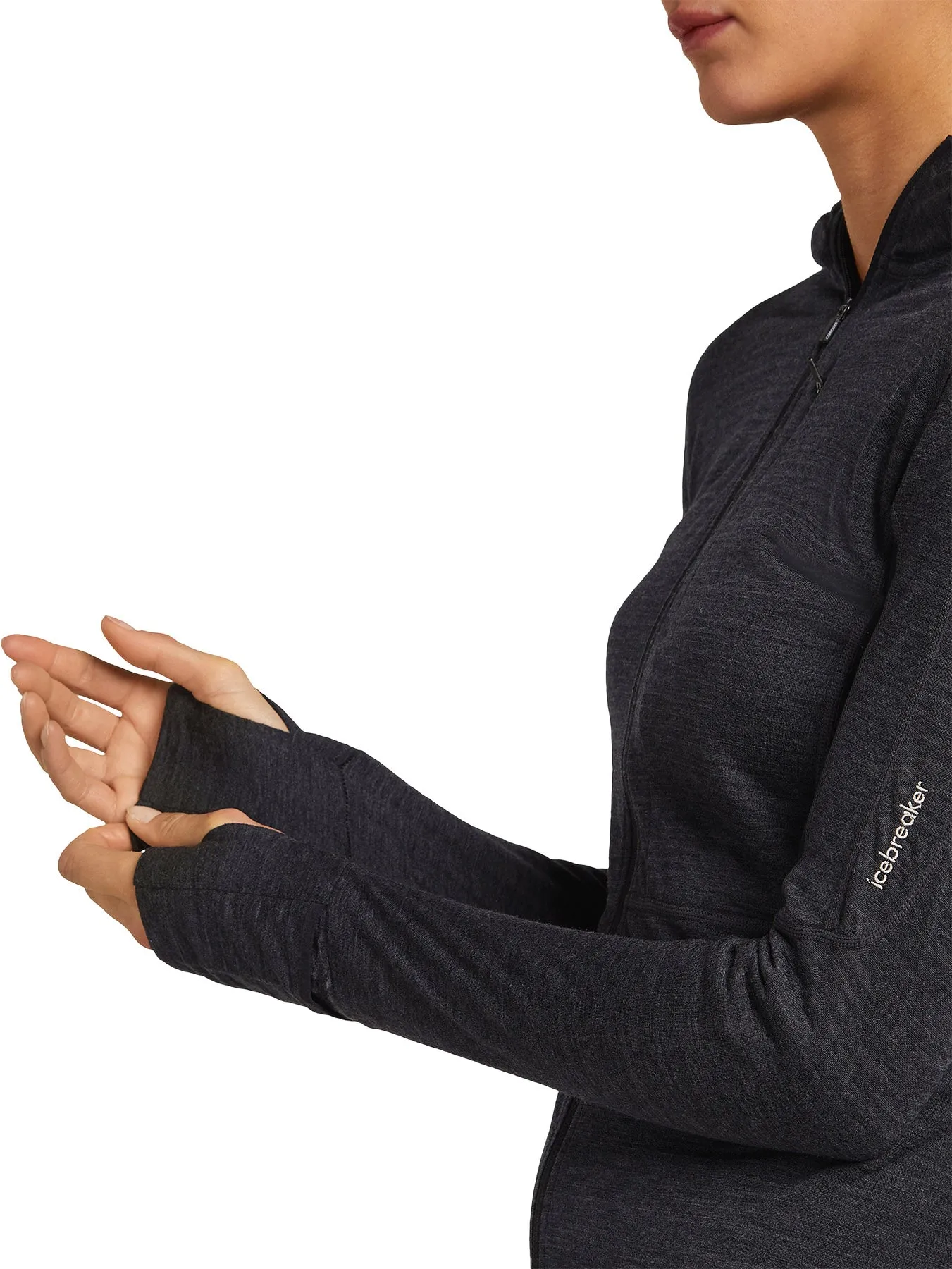 200 RealFleece Descender Merino Blend Zip Hoodie - Women's|-|Chandail à capuchon avec glissière mérinos 200 RealFleece Descender - Femme sold by Altitude Sports product image thumbnail 5