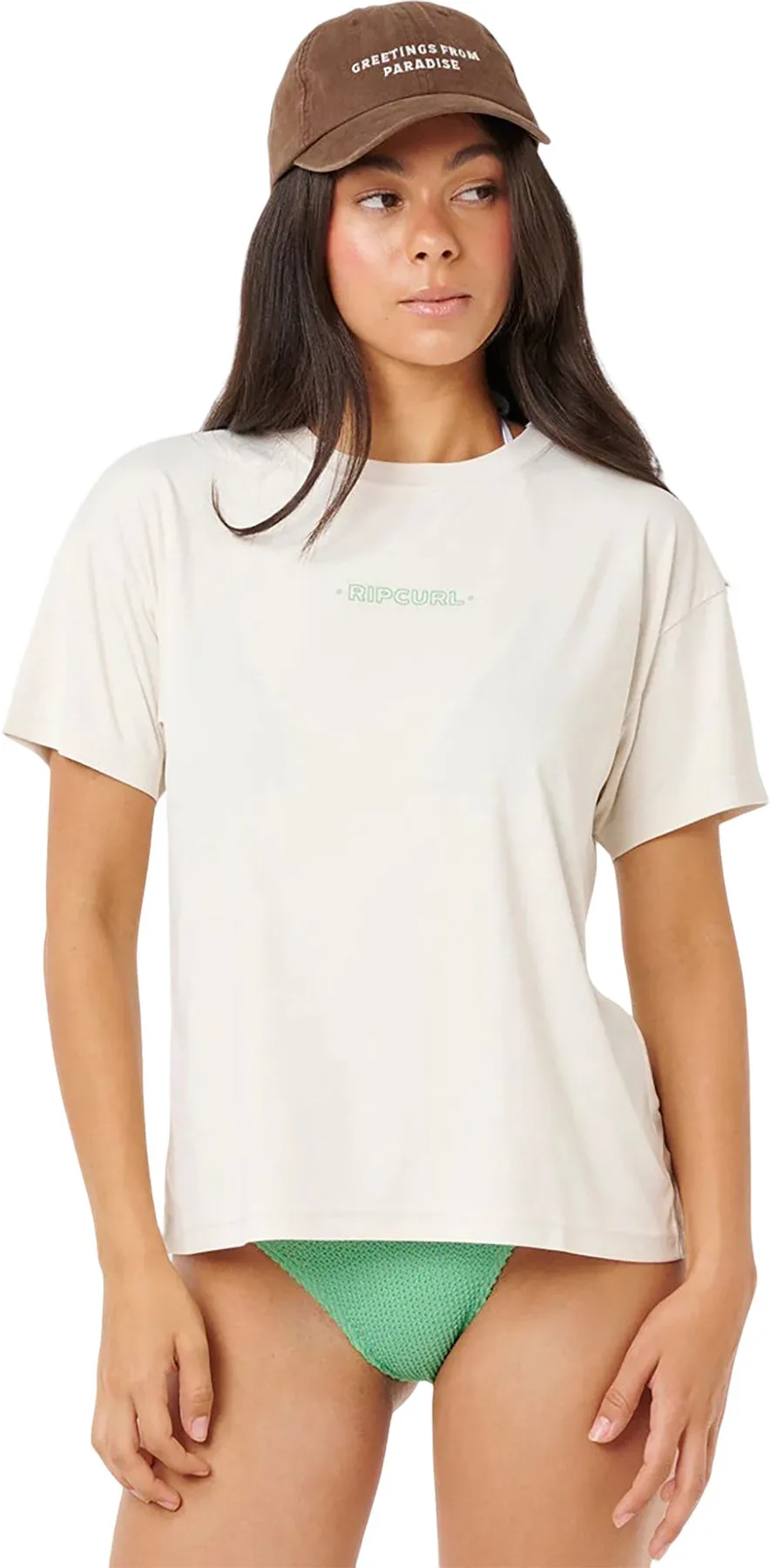 Sunset Luau Surf Lite Short Sleeve Rashguard - Women's|-|Maillot de surf à manches courtes Sunset Luau Surf Lite - Femme sold by Altitude Sports product image thumbnail 4