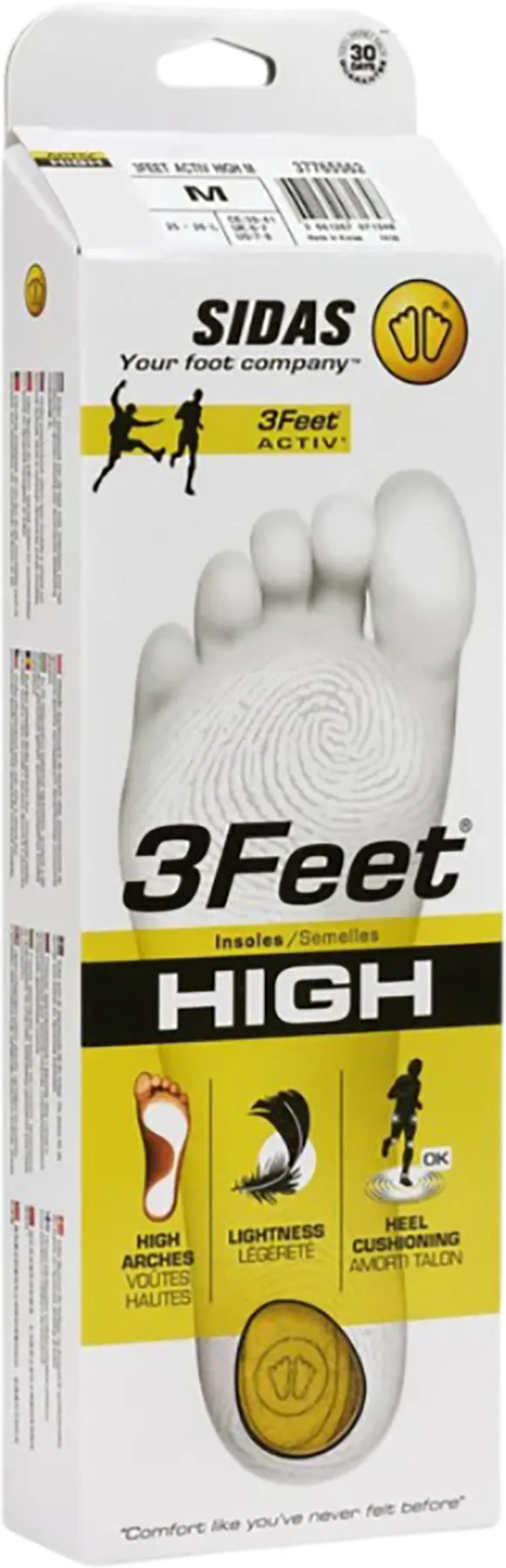 3feet Activ' High Multisport Insoles|-|Semelles hautes Multisport 3feet Activ' sold by Altitude Sports product image thumbnail 2