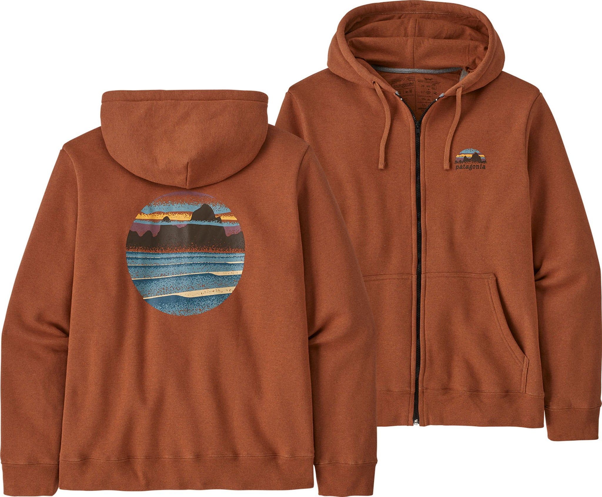 Skyline Stencil Uprisal Full-Zip Hoody - Unisex|-|Chandail à capuchon à glissière pleine longueur Skyline Stencil Uprisal - Unisexe sold by Altitude Sports