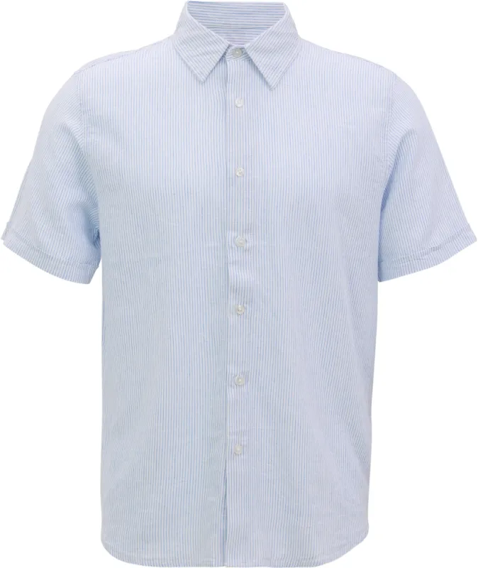 Linen Blend Short Sleeve Shirt - Men's|-|Chemise à manches courtes en mélange de lin - Homme sold by Altitude Sports