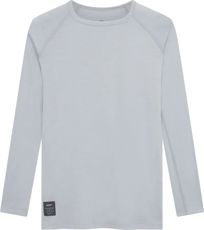 Merino and Silk Long Sleeve Base Layer Top - Women's|-|Haut couche de base à manches longues en mérinos et soie - Femme sold by Altitude Sports