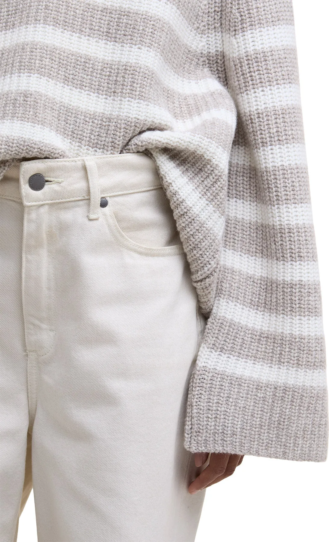 Irene Striped Crew Neck Jumper - Women's|-|Chandail à col rond rayé Irene - Femme sold by Altitude Sports product image thumbnail 4
