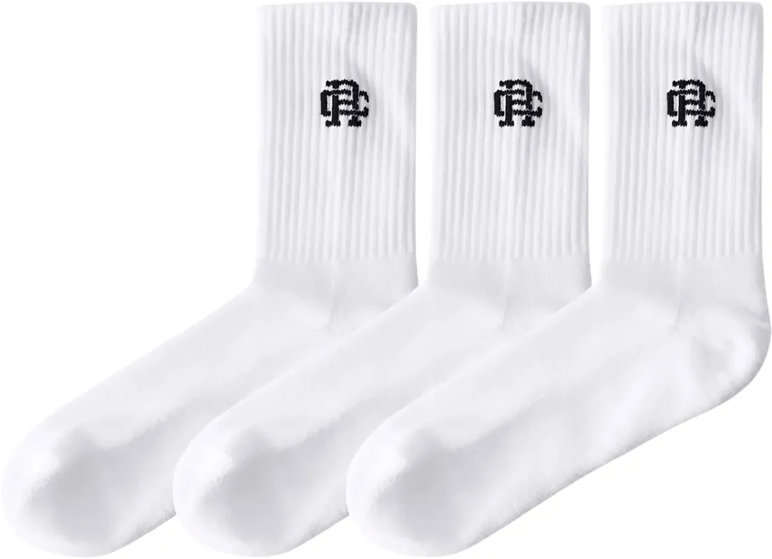 3-Pack Classic Mid Crew Socks - Men's|-|Chaussettes mi-mollet classiques - Lot de 3 - Homme sold by Altitude Sports