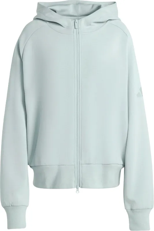 Soft Lux Full-Zip Hoodie - Women's|-|Chandail à capuchon à glissière pleine longueur Soft Lux - Femme made by Adidas