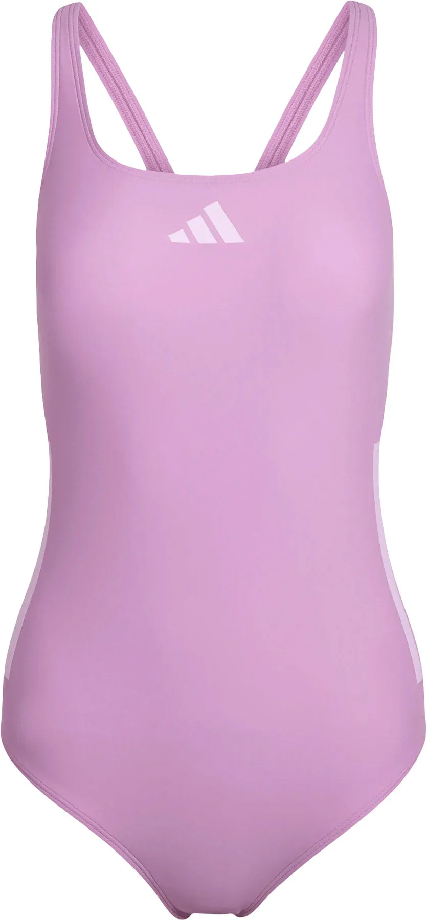 3-Stripes C-Back Swimsuit - Women's|-|Maillot de bain à dos en C à 3 bandes - Femme sold by Altitude Sports