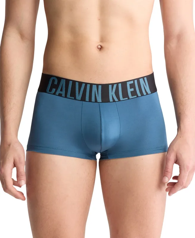 Intense Power Microfiber 3-Pack Low Rise Trunks - Men's|-|Caleçon à taille basse paquet de 3 Intense Power Microfiber - Homme made by Calvin Klein
