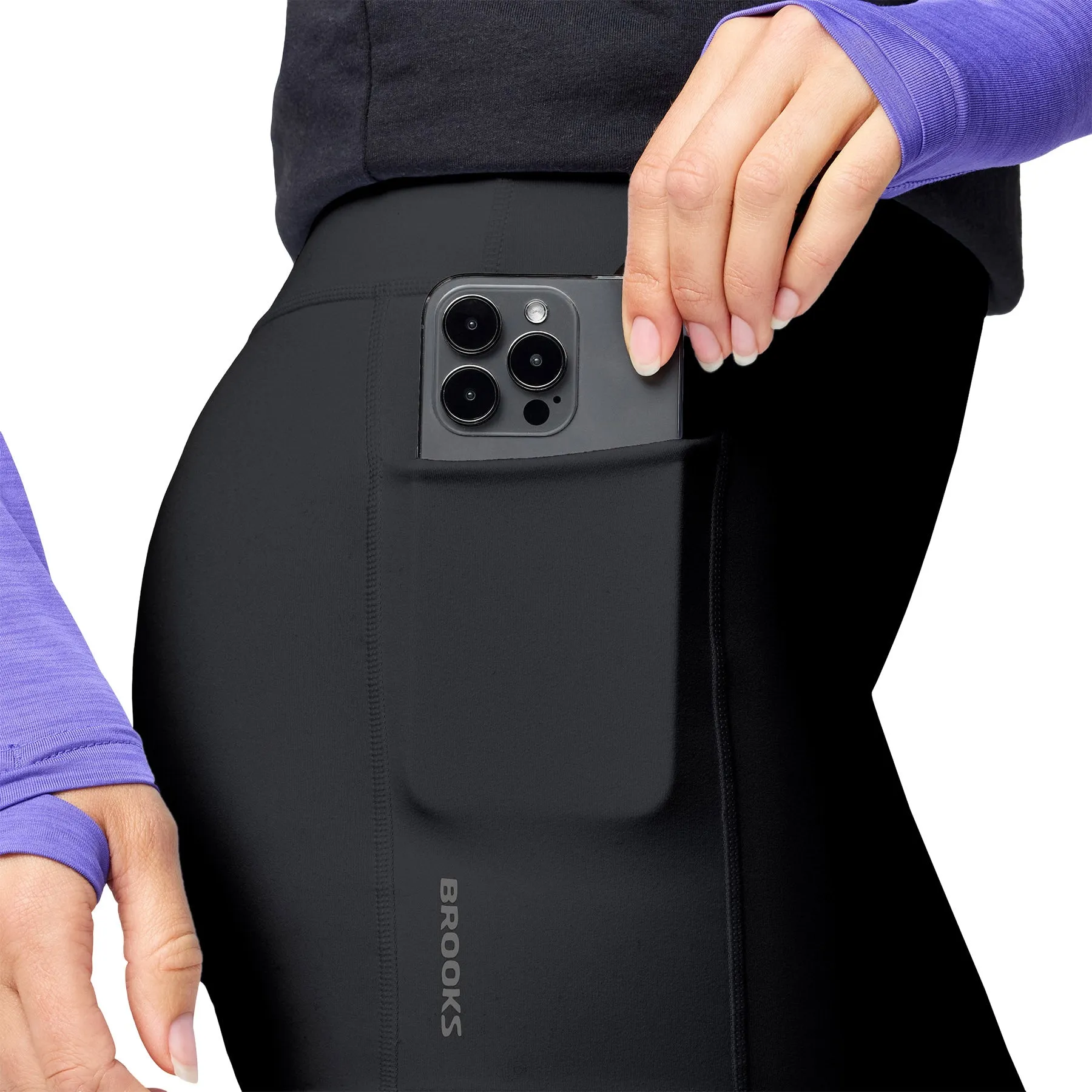 Chaser Short Tights 5" - Women's|-|Collant court Chaser 5" - Femme sold by Altitude Sports product image thumbnail 2