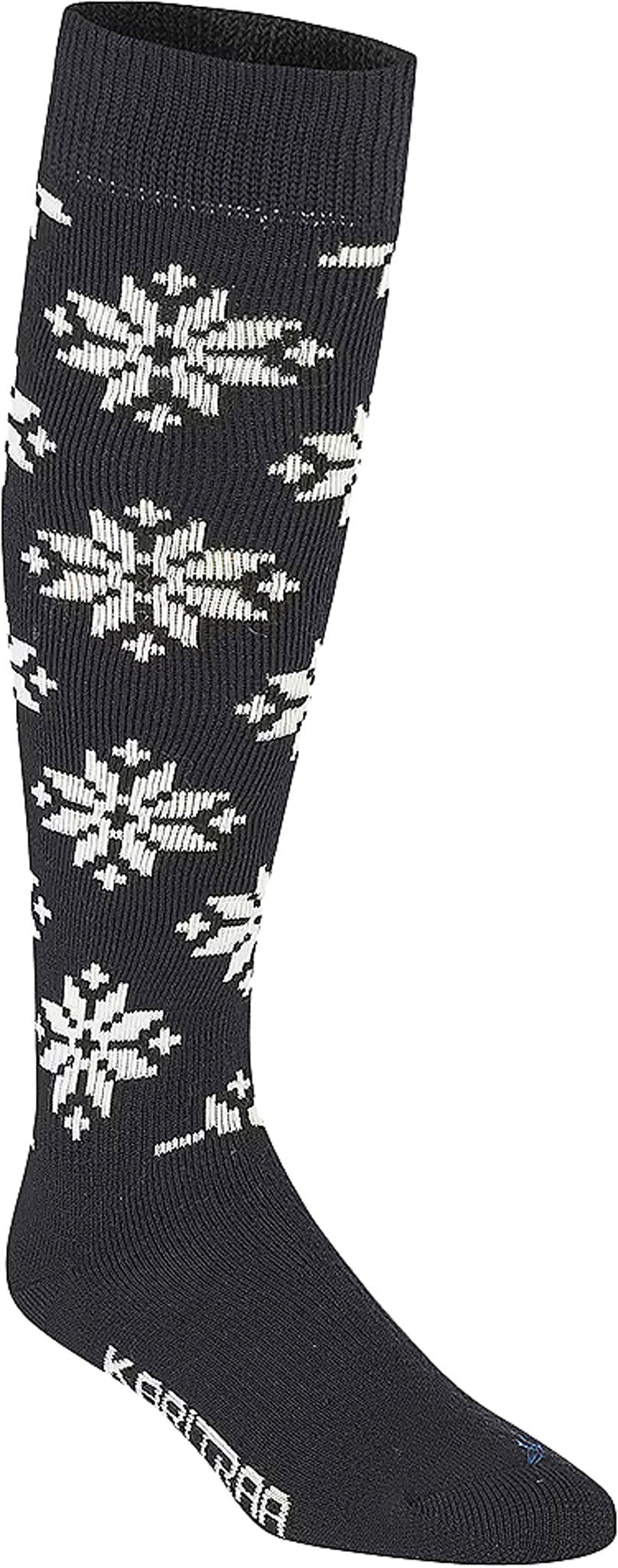 Rose Wool Ski Socks - Women's|-|Chaussettes de ski en laine Rose - Femme sold by Altitude Sports