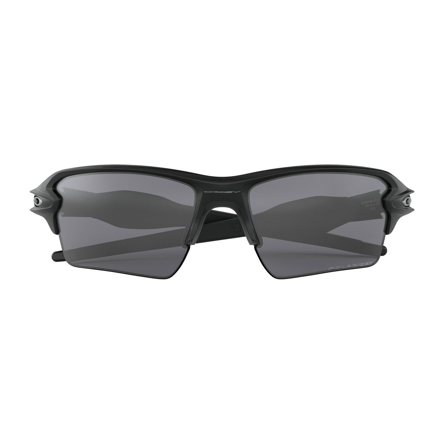 Flak 2.0 XL - Matte Black - Black Iridium Polarized Lens Sunglasses|-|Lunettes de soleil Flak 2.0 XL - Matte Black - Lentilles polarisées Black Iridium sold by Altitude Sports product image thumbnail 5
