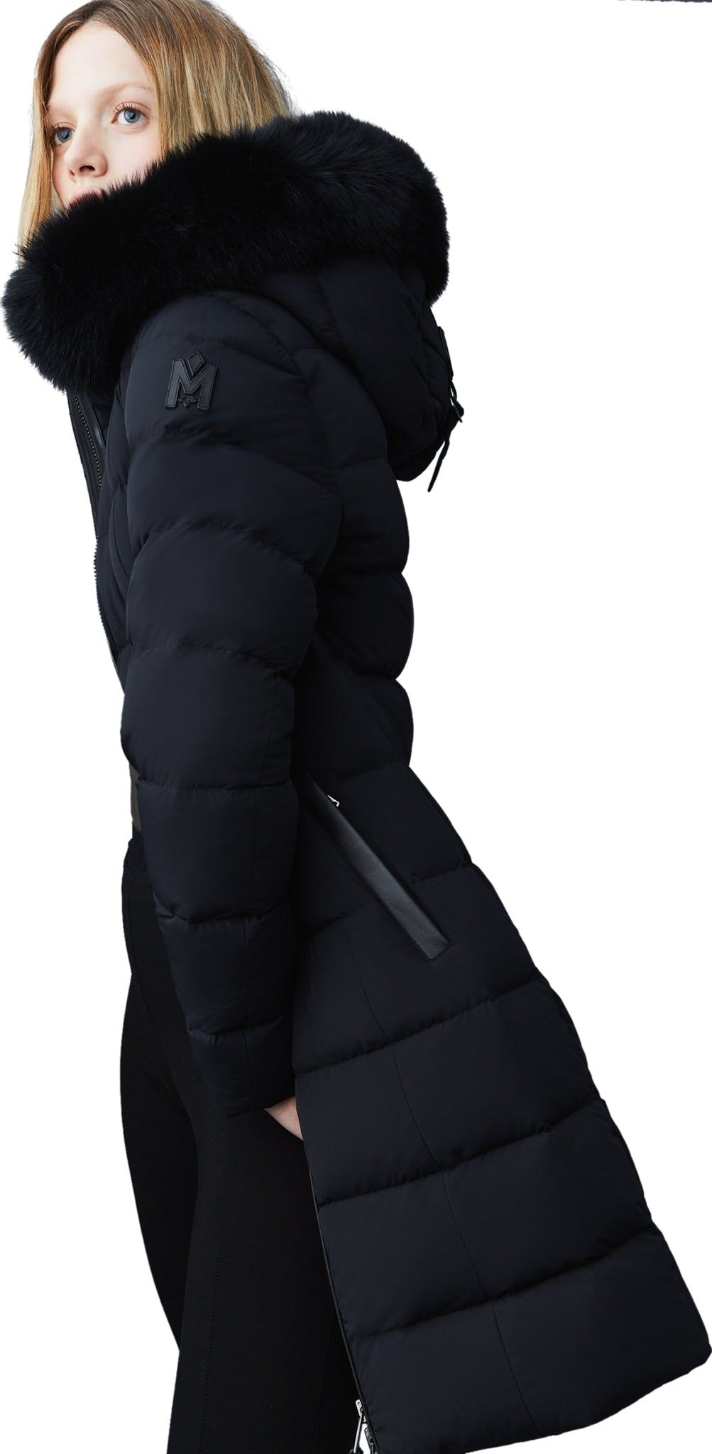 Calla Agile-360 Stretch Light Down Coat with Fox Fur Collar - Women's|-|Manteau en duvet léger avec col en fourrure de renard Calla Agile-360 Stretch - Femme sold by Altitude Sports product image thumbnail 4