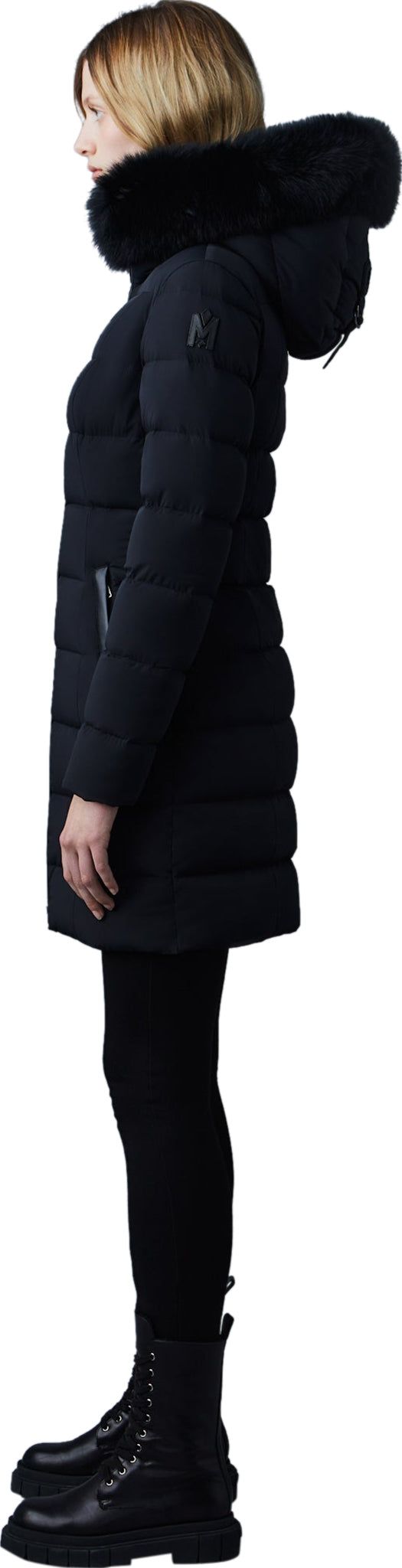 Calla Agile-360 Stretch Light Down Coat with Fox Fur Collar - Women's|-|Manteau en duvet léger avec col en fourrure de renard Calla Agile-360 Stretch - Femme sold by Altitude Sports product image thumbnail 2