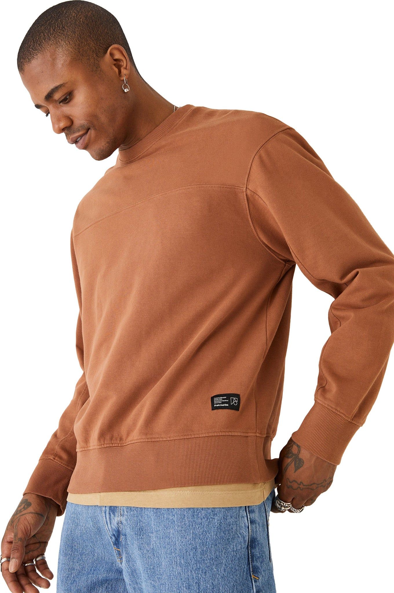 Washed Crewneck Sweatshirt - Men's|-|Chandail délavé à col rond - Homme sold by Altitude Sports product image thumbnail 5