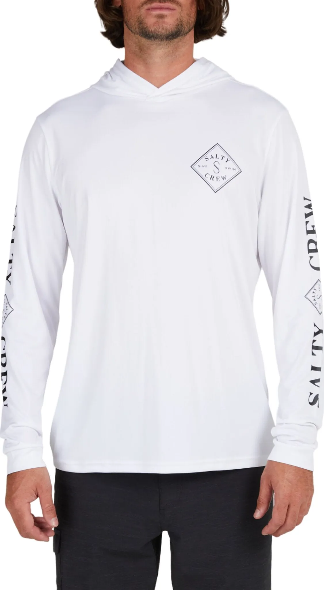 Tippet Hood Sunshirt - Men's|-|T-shirt à manches longues à capuche solaire Tippet - Homme sold by Altitude Sports