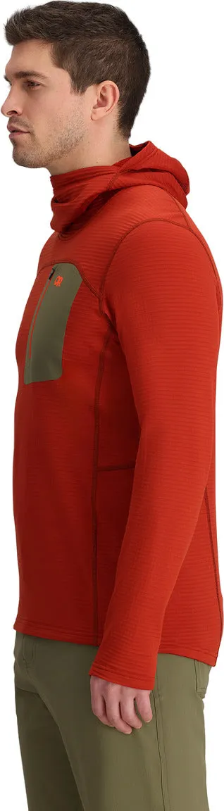 Vigor Grid Fleece Pullover Hoodie - Men's|-|Chandail à capuchon en molleton quadrillé Vigor - Homme sold by Altitude Sports