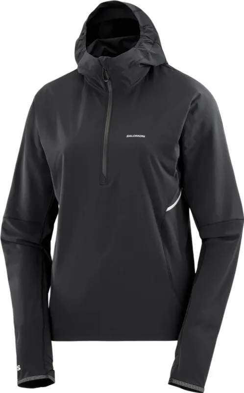 Sense Aero Hybrid Half Zip Midlayer Hoodie - Women’s|-|Chandail à capuchon couche intermédiaire écourté à demi-glissière hybride Sense Aero - Femme made by Salomon