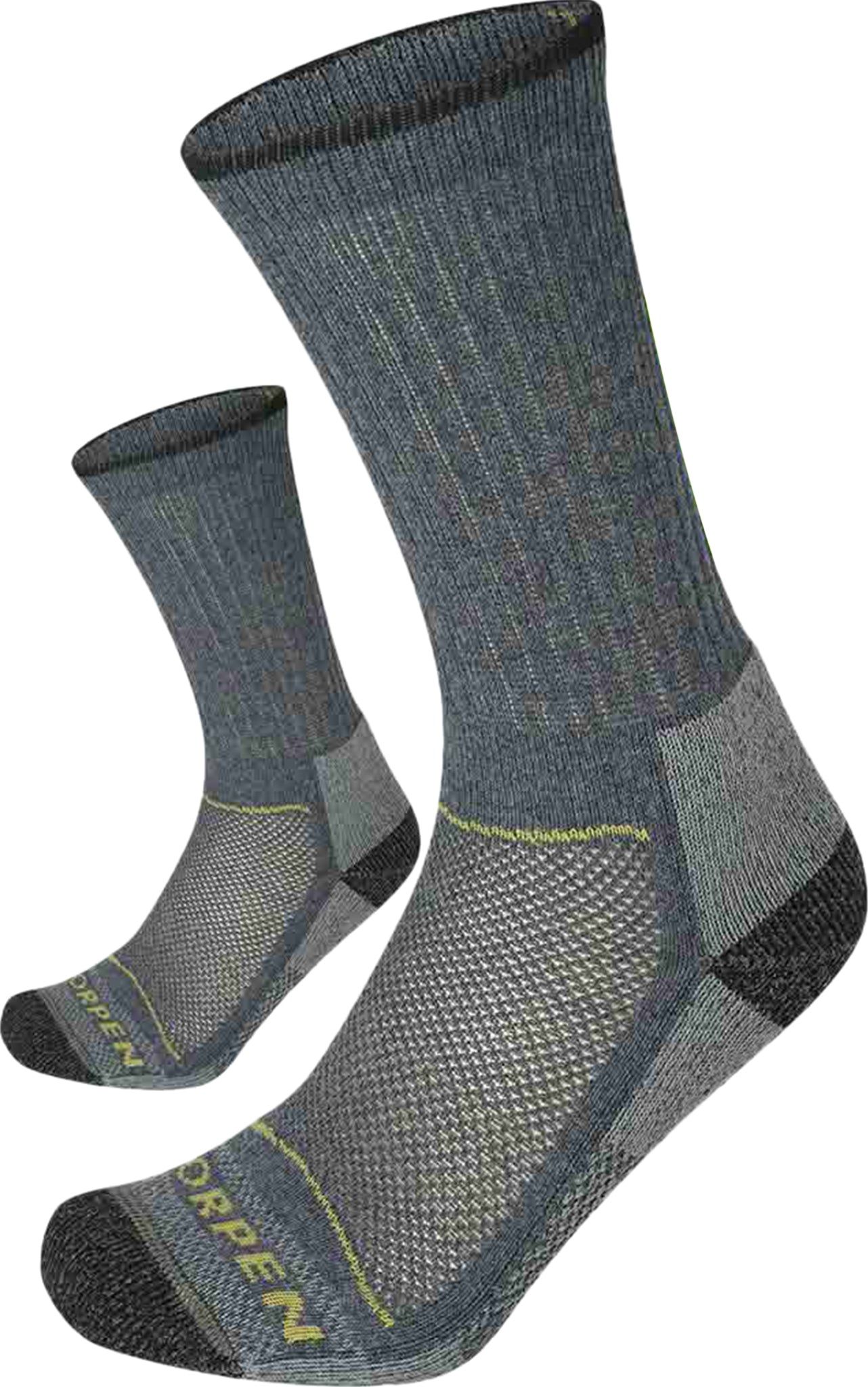 T2 Eco 2-Pack Merino Hiker Socks - Unisex|-|Chaussettes de randonnée en laine mérinos paquet de 2 T2 Eco - Unisexe sold by Altitude Sports product image thumbnail 2