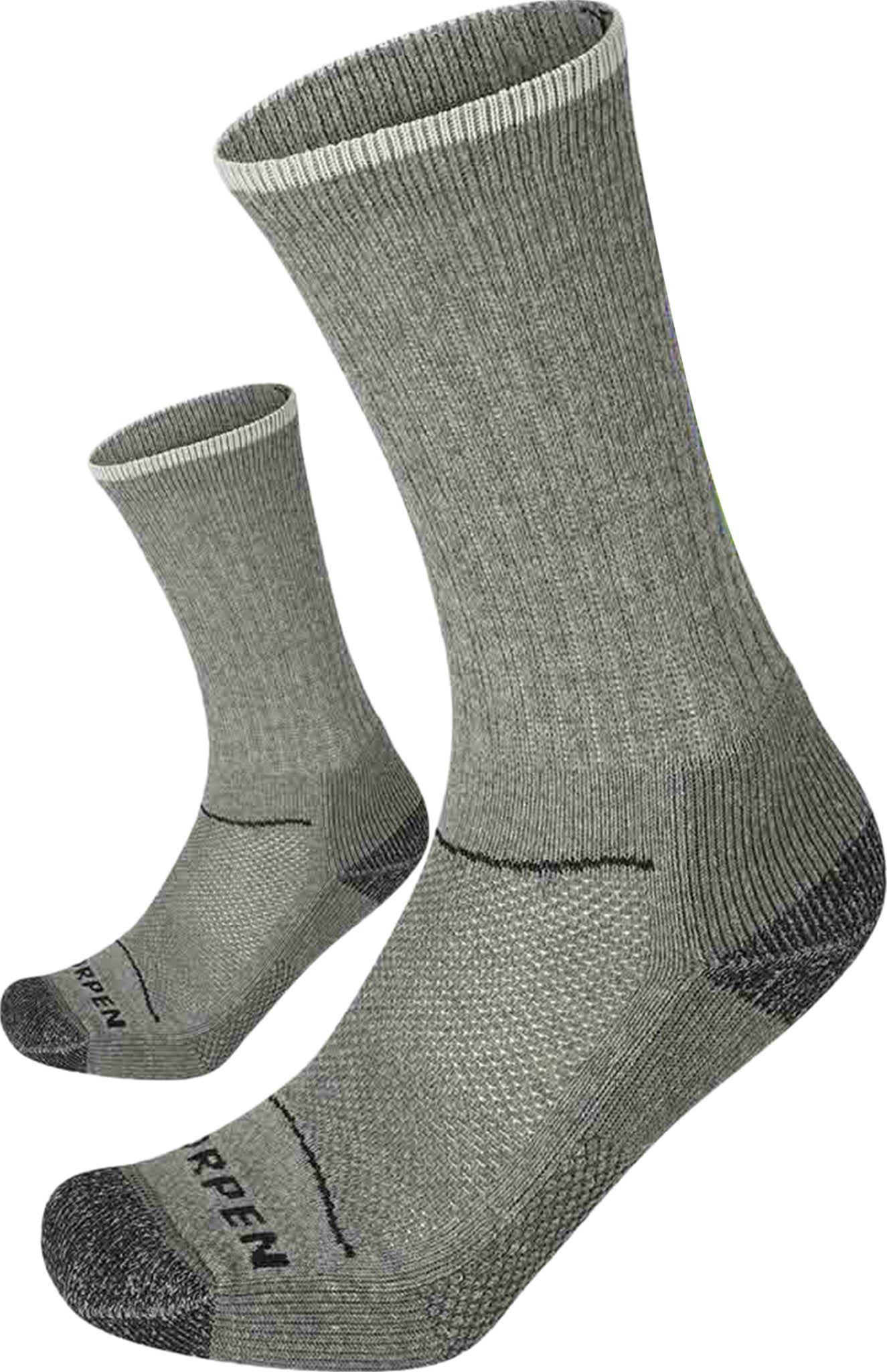 T2 Eco 2-Pack Merino Hiker Socks - Unisex|-|Chaussettes de randonnée en laine mérinos paquet de 2 T2 Eco - Unisexe sold by Altitude Sports