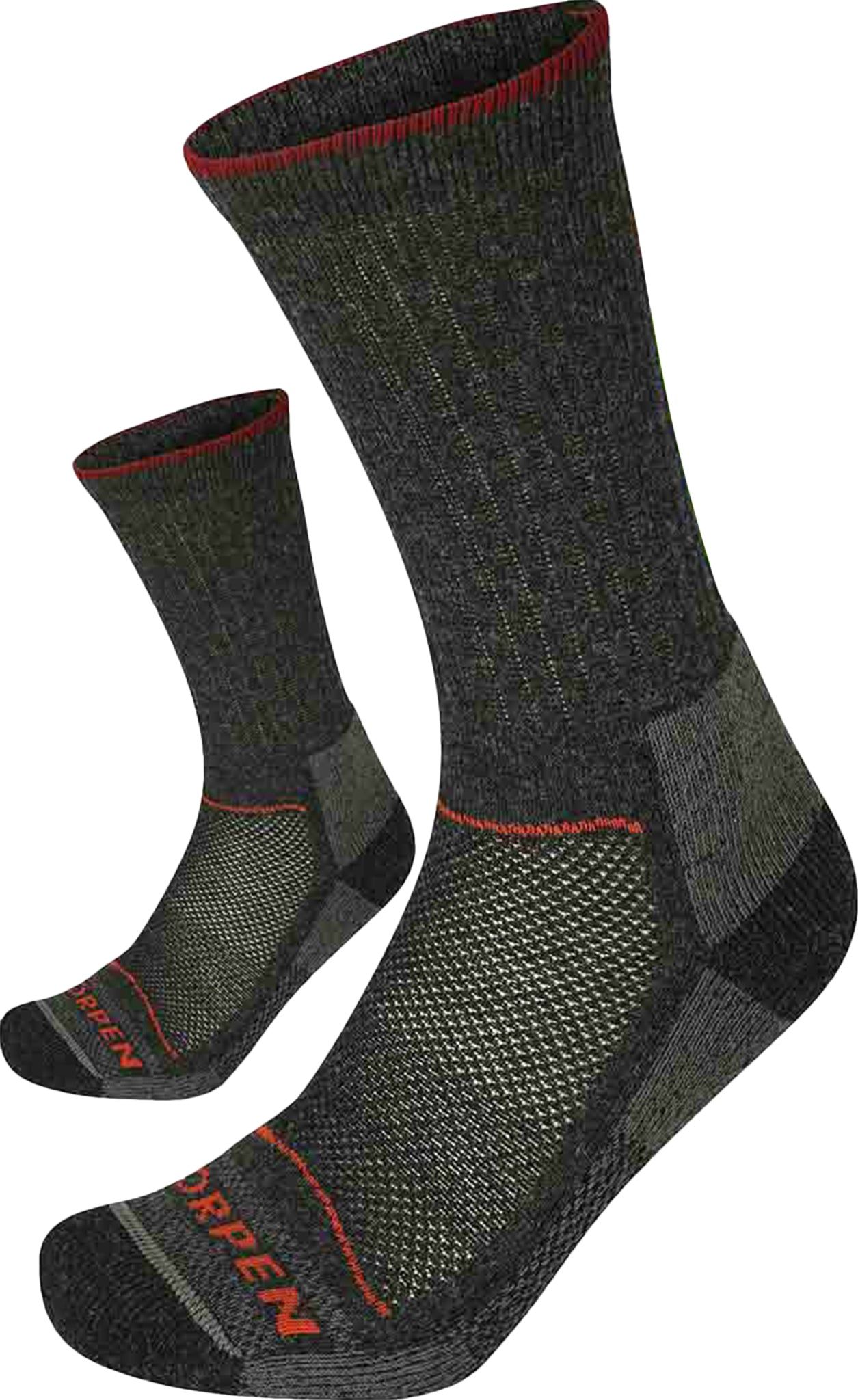 T2 Eco 2-Pack Merino Hiker Socks - Unisex|-|Chaussettes de randonnée en laine mérinos paquet de 2 T2 Eco - Unisexe sold by Altitude Sports product image thumbnail 3