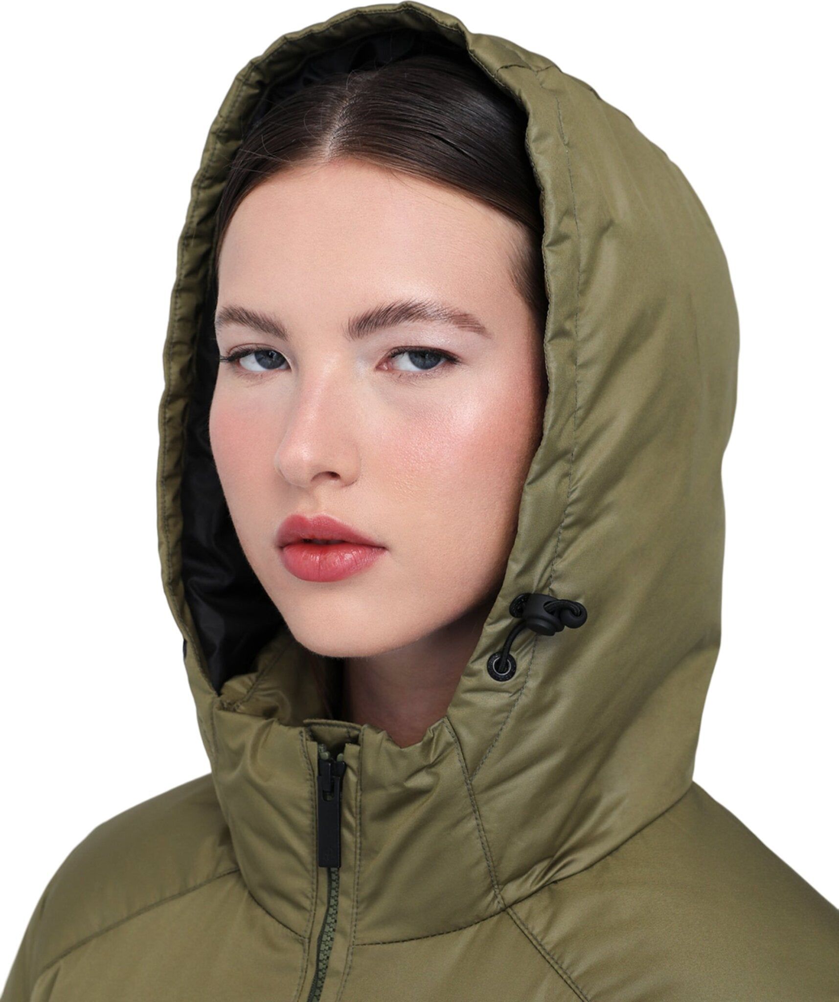 Lucia Hooded Down Puffer Jacket - Fitted - Women's|-|Manteau en duvet à capuchon Lucia - Ajustée - Femme sold by Altitude Sports product image thumbnail 4