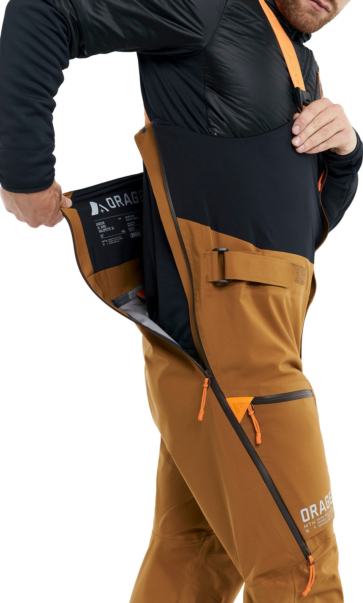 Gibson 3 Layer Bib - Men's|-|Salopette 3 couches Gibson - Homme sold by Altitude Sports product image thumbnail 5