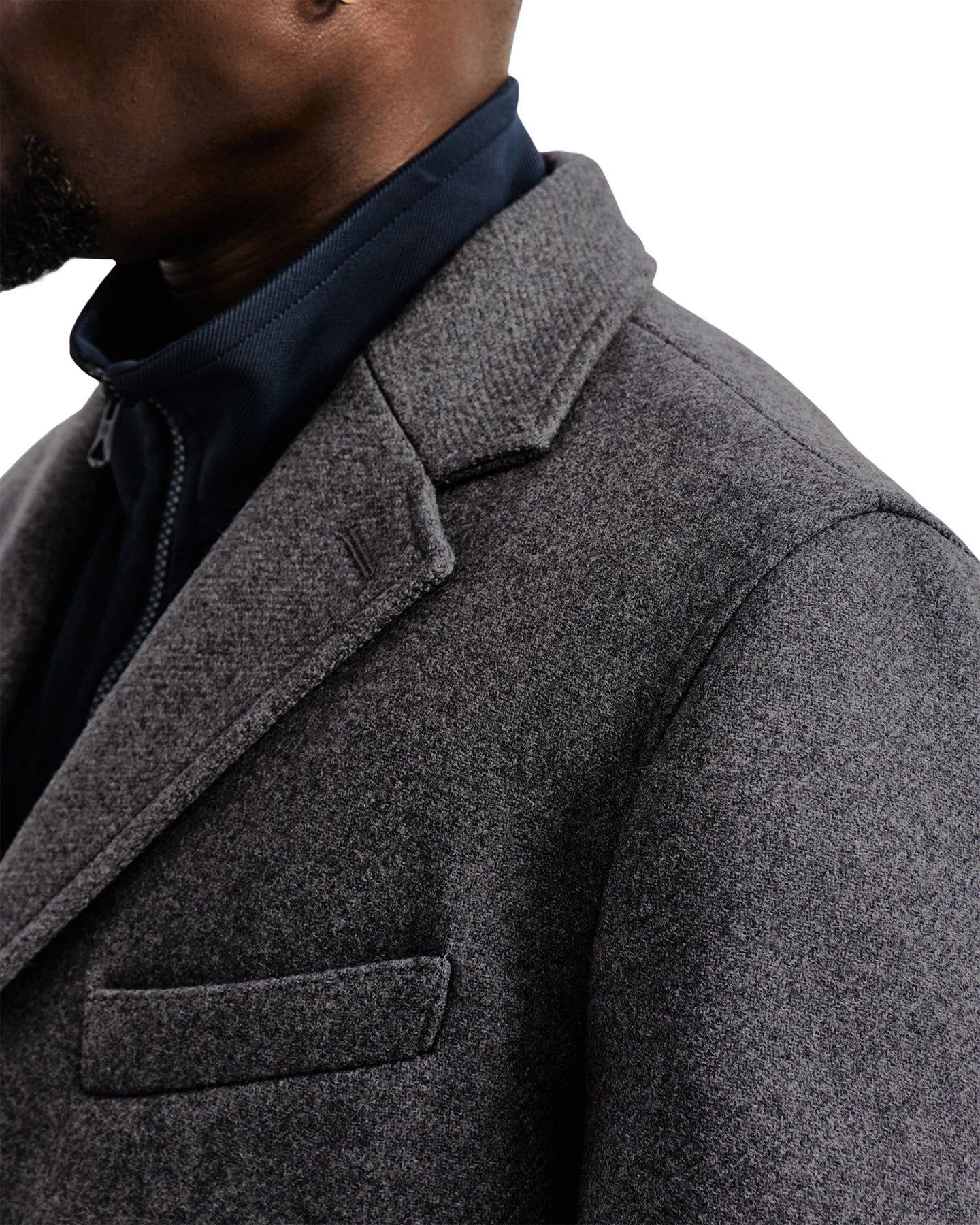 Away Melton Wool Coat - Men's|-|Manteau en laine melton Away - Homme sold by Altitude Sports product image thumbnail 4