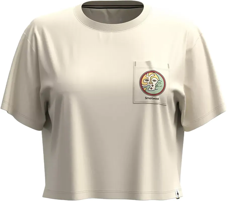 In The Sky Graphic Cropped Short Sleeve Tee - Women's|-|T-shirt écourté graphique à manches courtes In The Sky - Femme sold by Altitude Sports