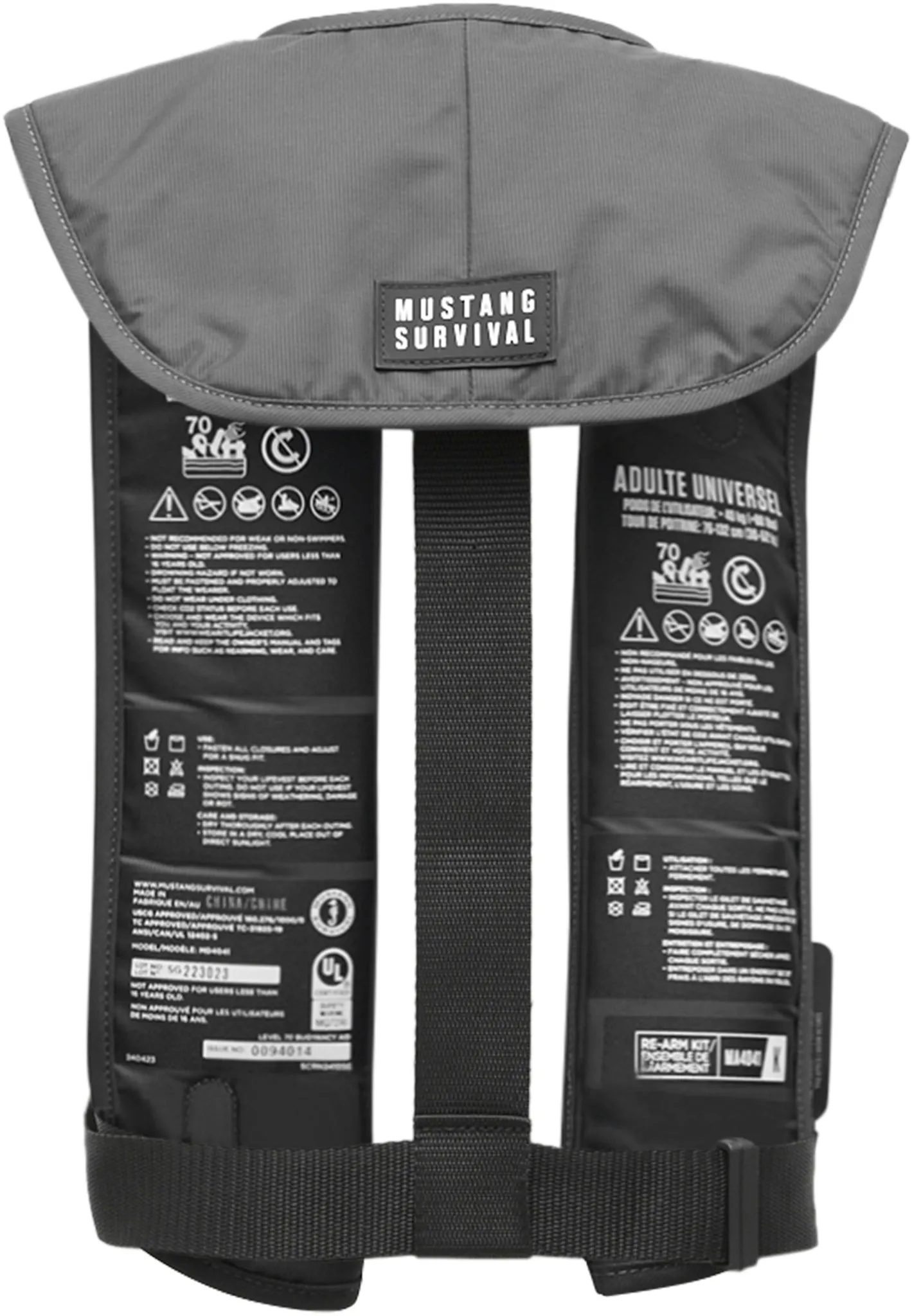 MIT 70 Manual Inflatable PFD - Unisex|-|Gilet de sauvetage à gonflement manuel MIT 70 - Unisexe sold by Altitude Sports product image thumbnail 5