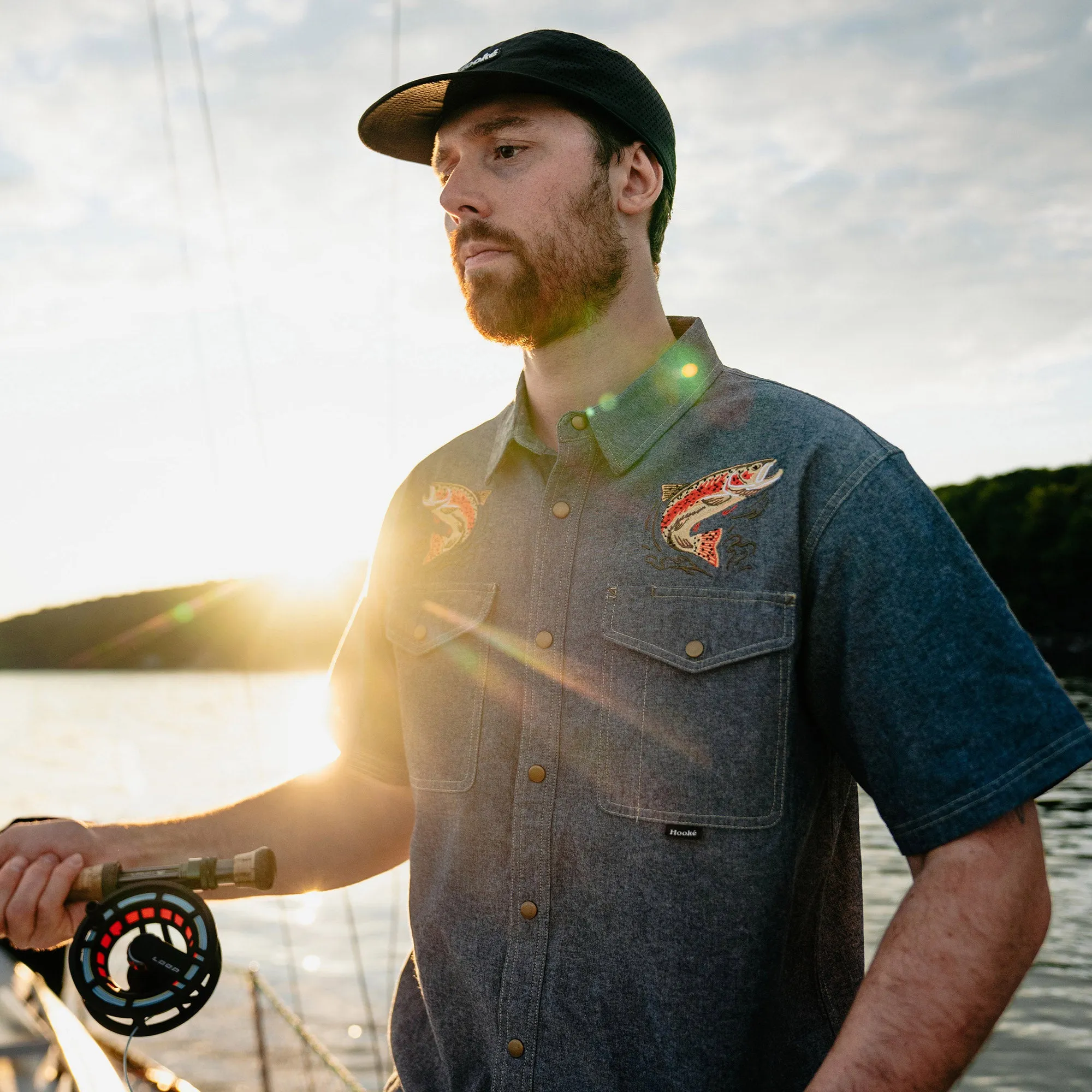 Rainbow Trout Short Sleeve Shirt - Men's|-|Chemise à manches courtes Rainbow Trout - Homme sold by Altitude Sports product image thumbnail 5