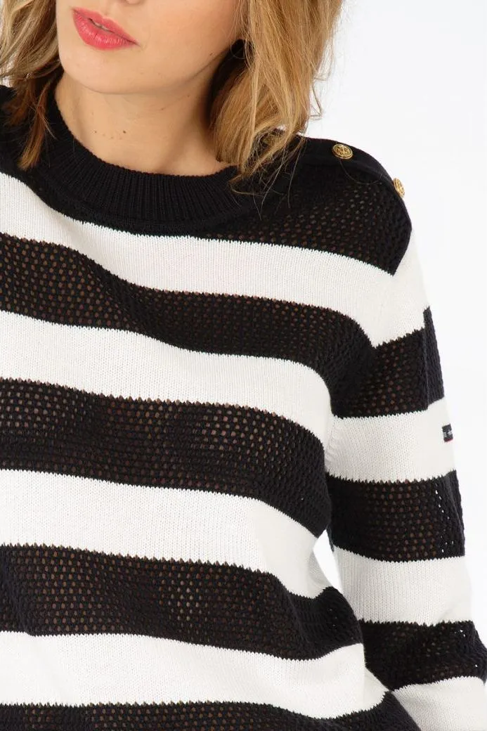 Stripped Jumper - Women's|-|Pull Maille File - Femme sold by Altitude Sports product image thumbnail 4
