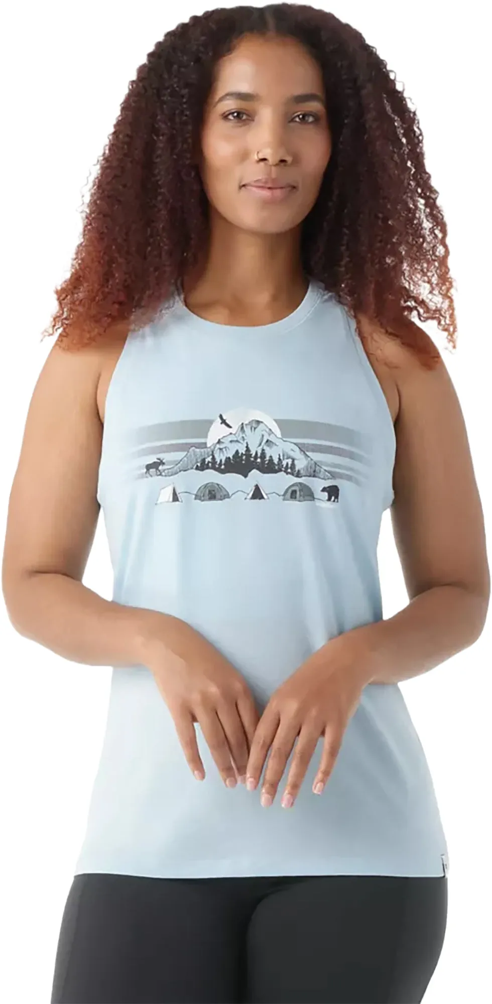 Mountain Moon Graphic Tank Top - Women's|-|Camisole graphique Mountain Moon - Femme sold by Altitude Sports product image thumbnail 2