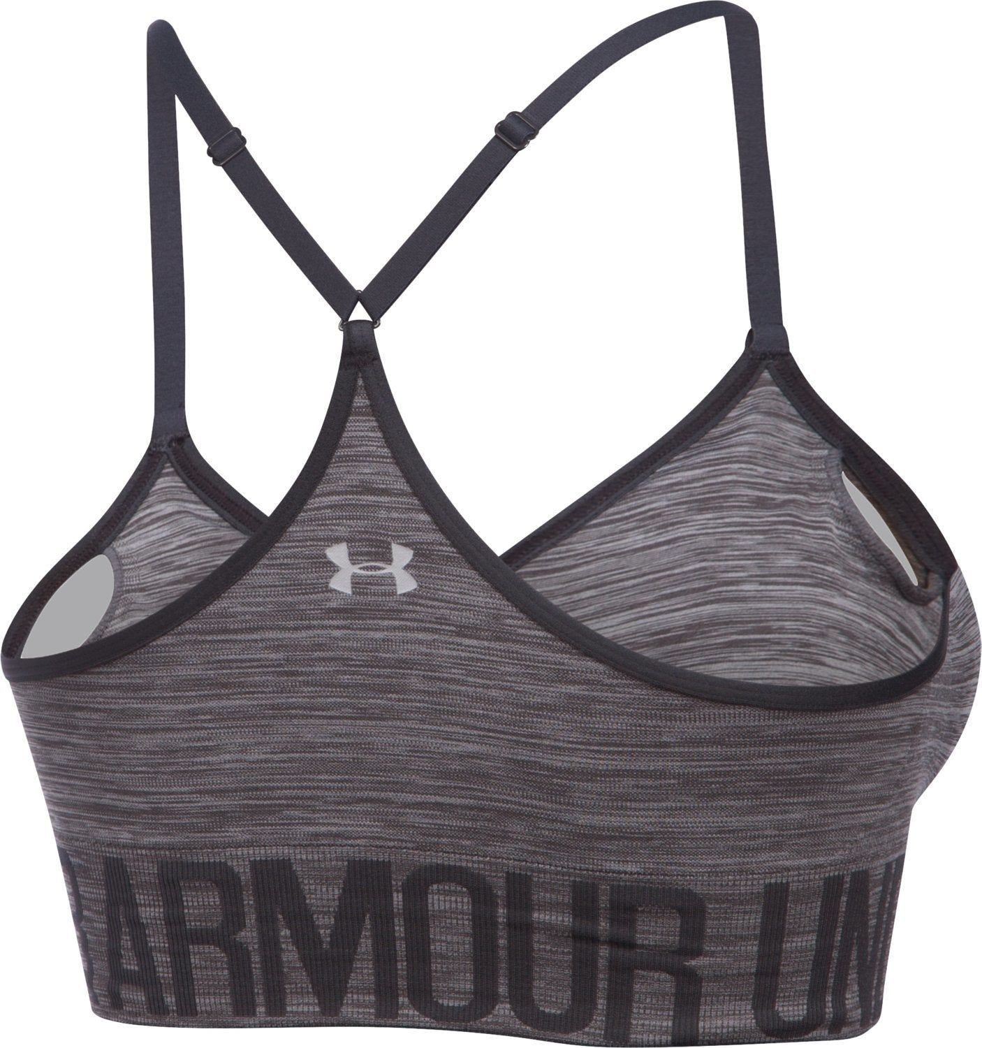 Women's Armour Seamless Streaky Heather Sport Bra|-|Brassière sport sans coutures Armour Streaky Heather Femme sold by Altitude Sports product image thumbnail 4