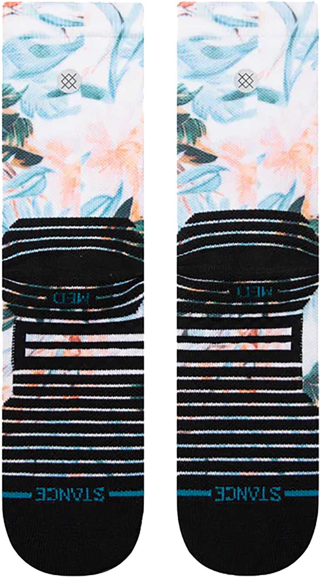 Flowerful Crew Socks - Women's|-|Chaussettes mi-mollet Flowerful - Femme sold by Altitude Sports product image thumbnail 2