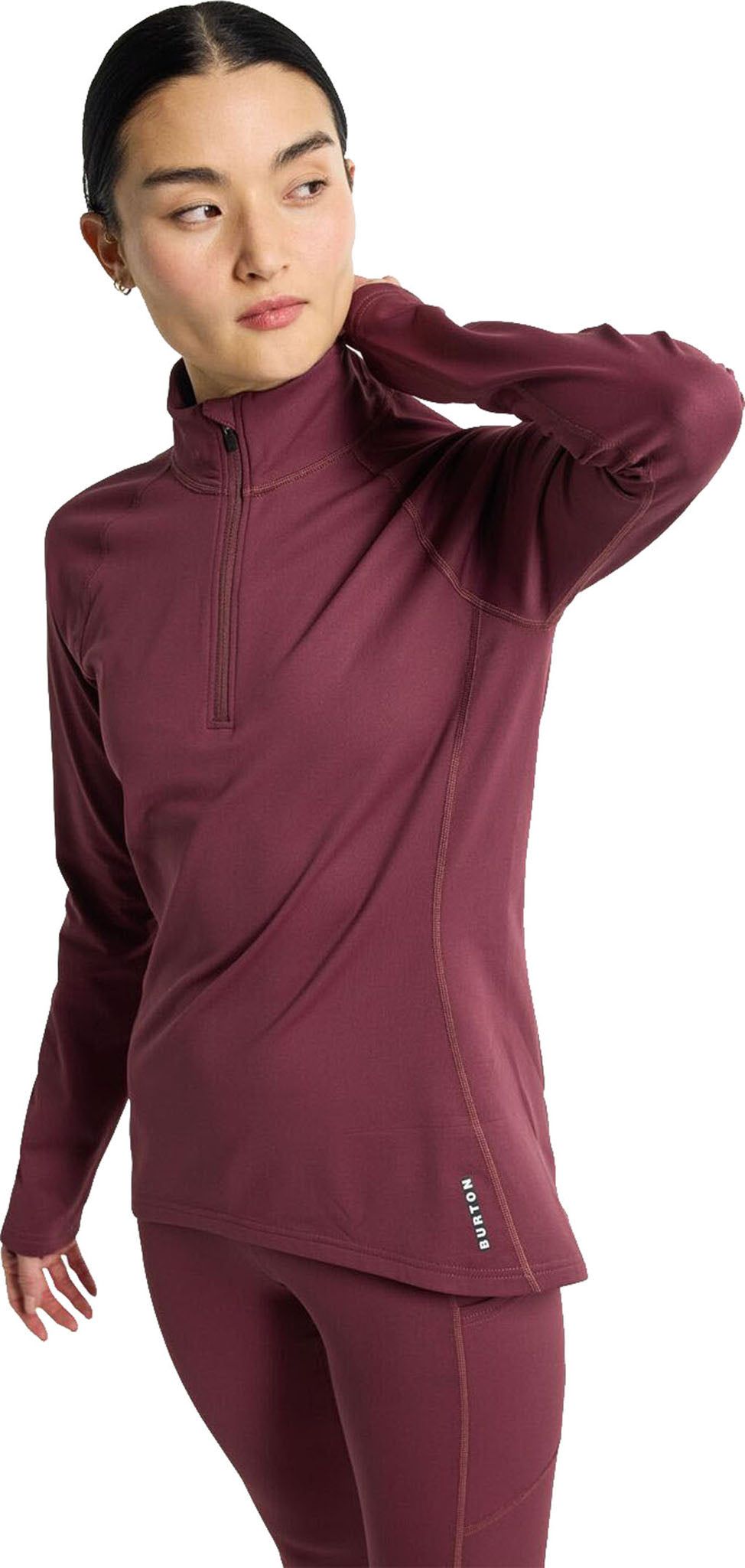 Heavyweight X Base Layer Quarter-Zip Top - Women's|-|Haut à demi-glissière Heavyweight X Base Layer - Femme sold by Altitude Sports product image thumbnail 3