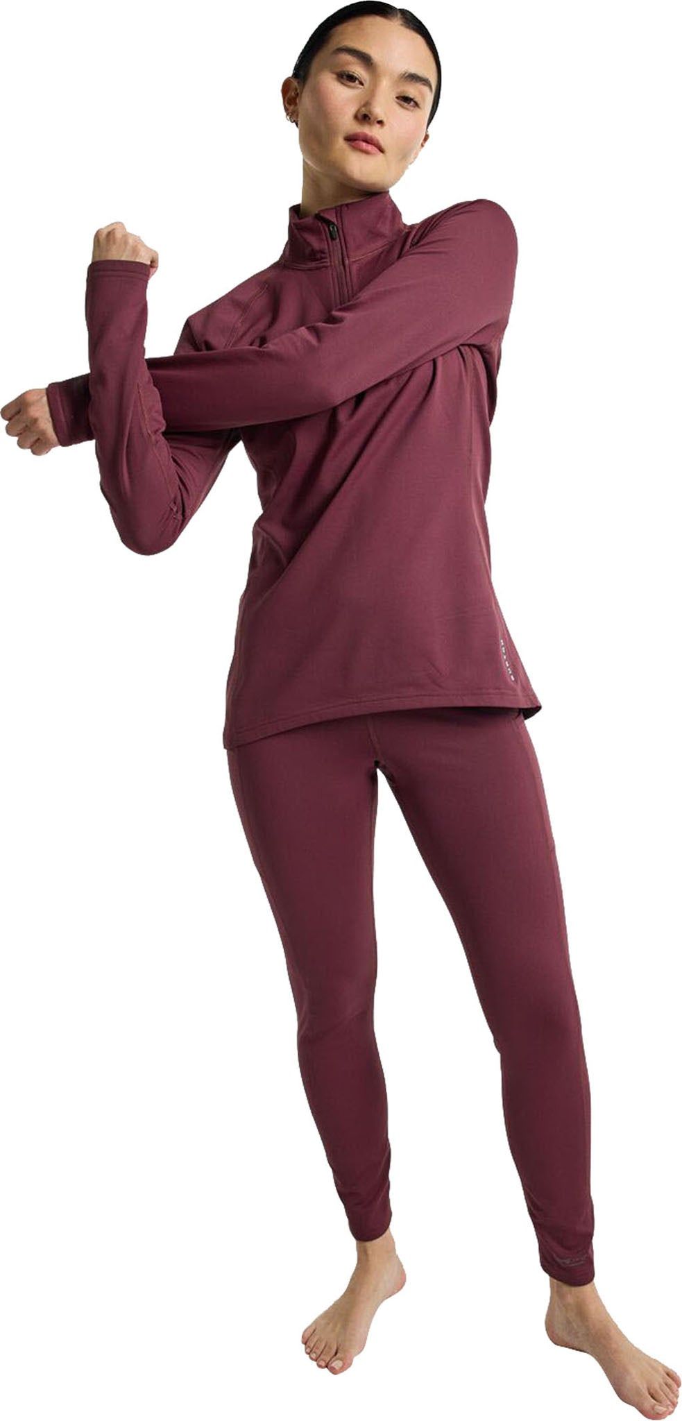 Heavyweight X Base Layer Quarter-Zip Top - Women's|-|Haut à demi-glissière Heavyweight X Base Layer - Femme sold by Altitude Sports product image thumbnail 4