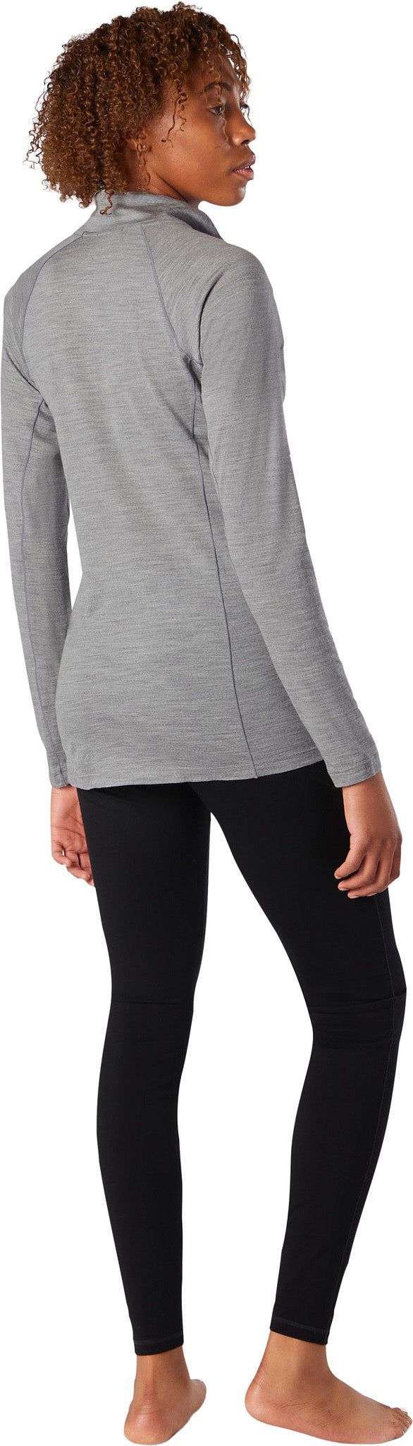 Classic All-Season Merino Base Layer 1/4 Zip Jersey - Women's|-|Chandail à 1/4 glissière en laine mérinos toutes saisons Classic - Femme sold by Altitude Sports product image thumbnail 3