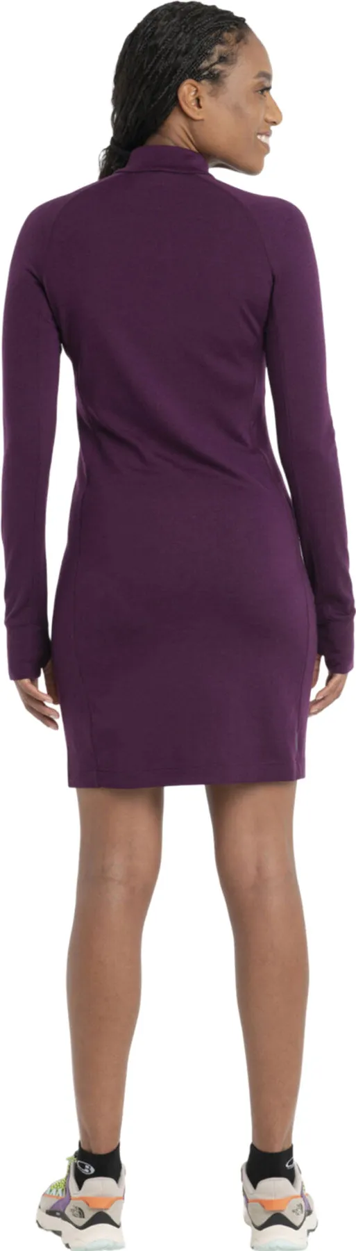 Merino 260 Granary Long Sleeve Half Zip Dress - Women's|-|Robe à demi-glissière et manches longues Merino 260 Granary - Femme sold by Altitude Sports product image thumbnail 2