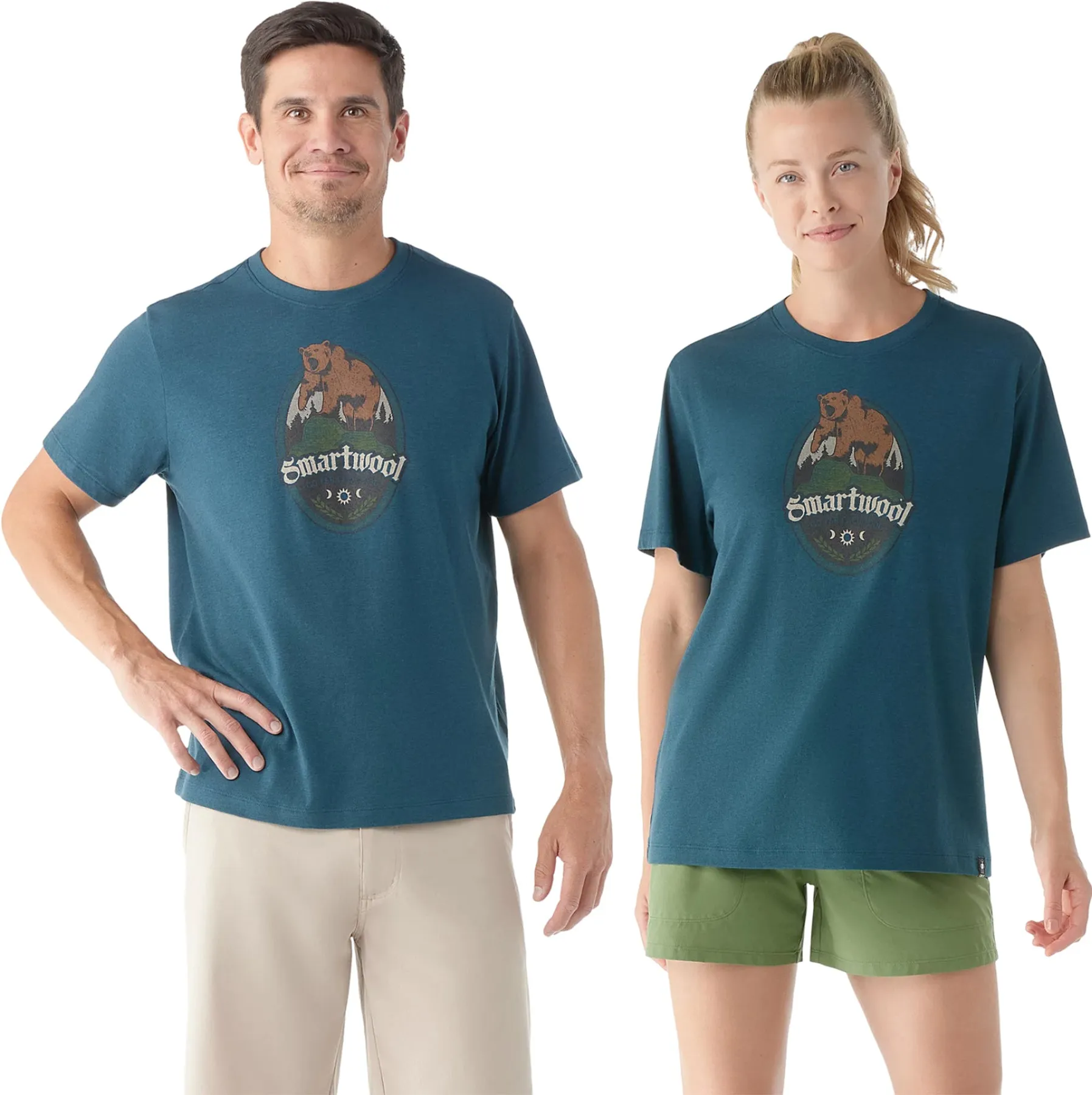 Bear Attack Graphic Short Sleeve T-Shirt - Unisex|-|T-shirt graphique à manches courtes Bear Attack - Unisexe sold by Altitude Sports product image thumbnail 3