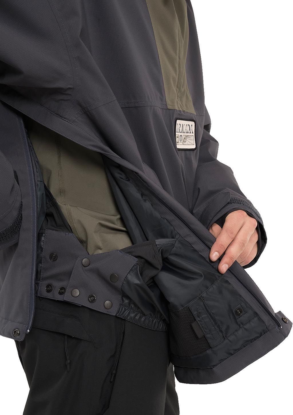 Gansett 2L Insulated Popover Hooded Jacket - Men's|-|Manteau isolé à capuchon Popover 2 couches Gansett - Homme sold by Altitude Sports product image thumbnail 4