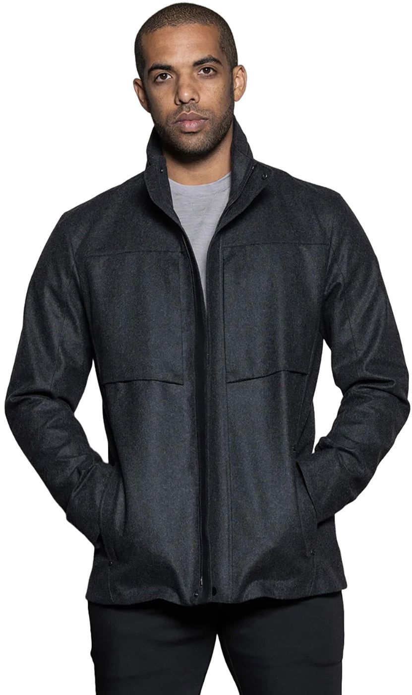 Laminated Wool Jacket - Men's|-|Manteau en laine laminée - Homme sold by Altitude Sports