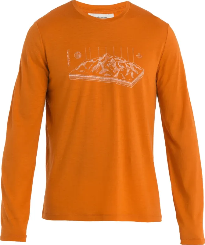 150 Tech Lite II Alps 3D Merino Long Sleeve T-Shirt - Men's|-|T-shirt à manches longues en mérinos 3D Alps 150 Tech Lite II - Homme sold by Altitude Sports
