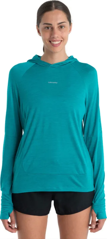 Cool-Lite Merino Long Sleeve Hoodie - Women's|-|Chandail à capuchon à manches longues en mérinos Cool-Lite - Femme sold by Altitude Sports