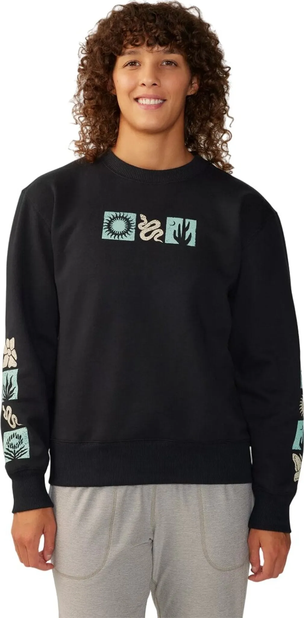 Desert Check Crew Neck Pullover - Women's|-|Chandail à col rond Desert Check - Femme sold by Altitude Sports