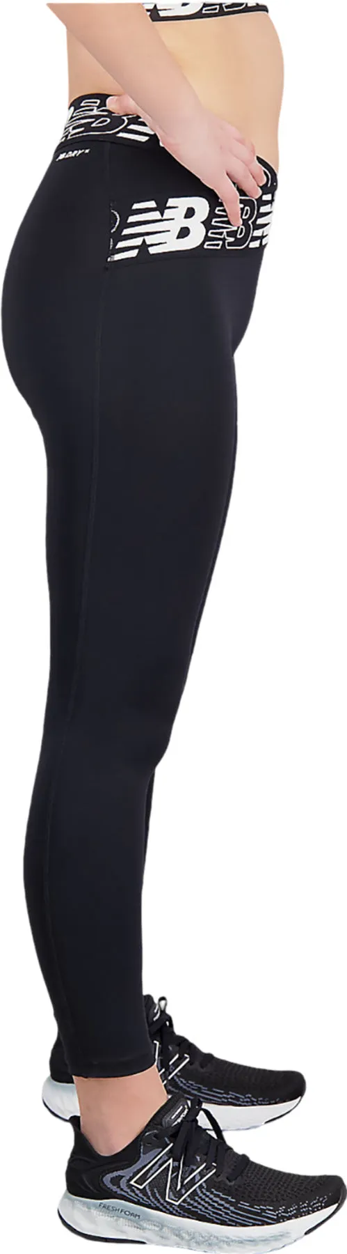 Relentless Crossover High Rise 7/8 Tights - Women's|-|Collant 7/8 taille haute croisée Relentless - Femme sold by Altitude Sports product image thumbnail 4