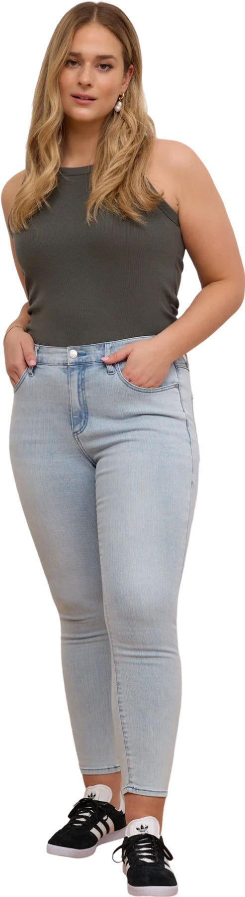 RACHEL SKINNY JEANS / SEA BREEZE|-|JEANS RACHEL COUPE ÉTROITE / SEA BREEZE sold by Altitude Sports product image thumbnail 4