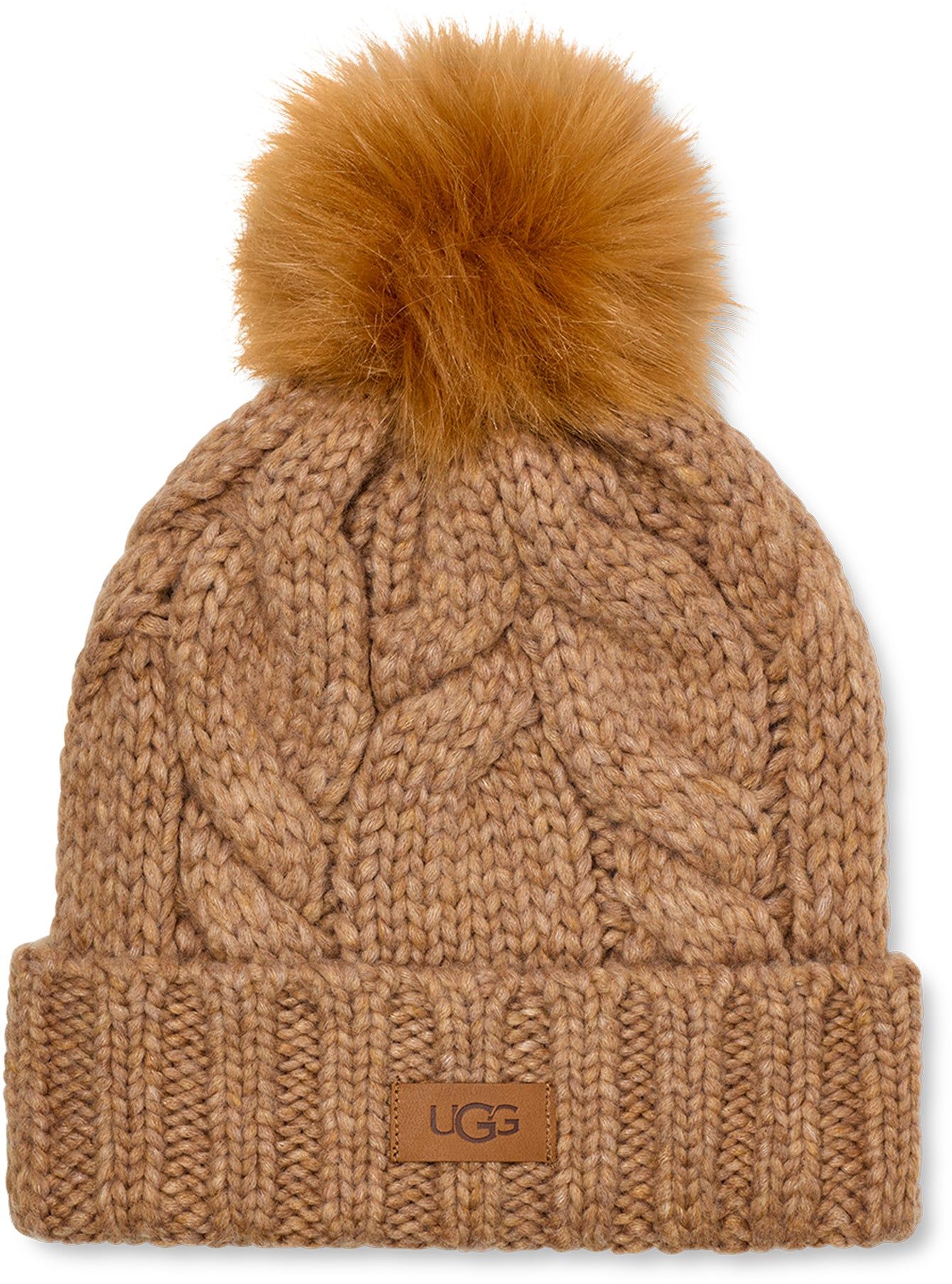 Pom-Pom Cable Knit Beanie - Women's|-|Tuque en tricot torsadé pom-pom - Femme sold by Altitude Sports product image thumbnail 3
