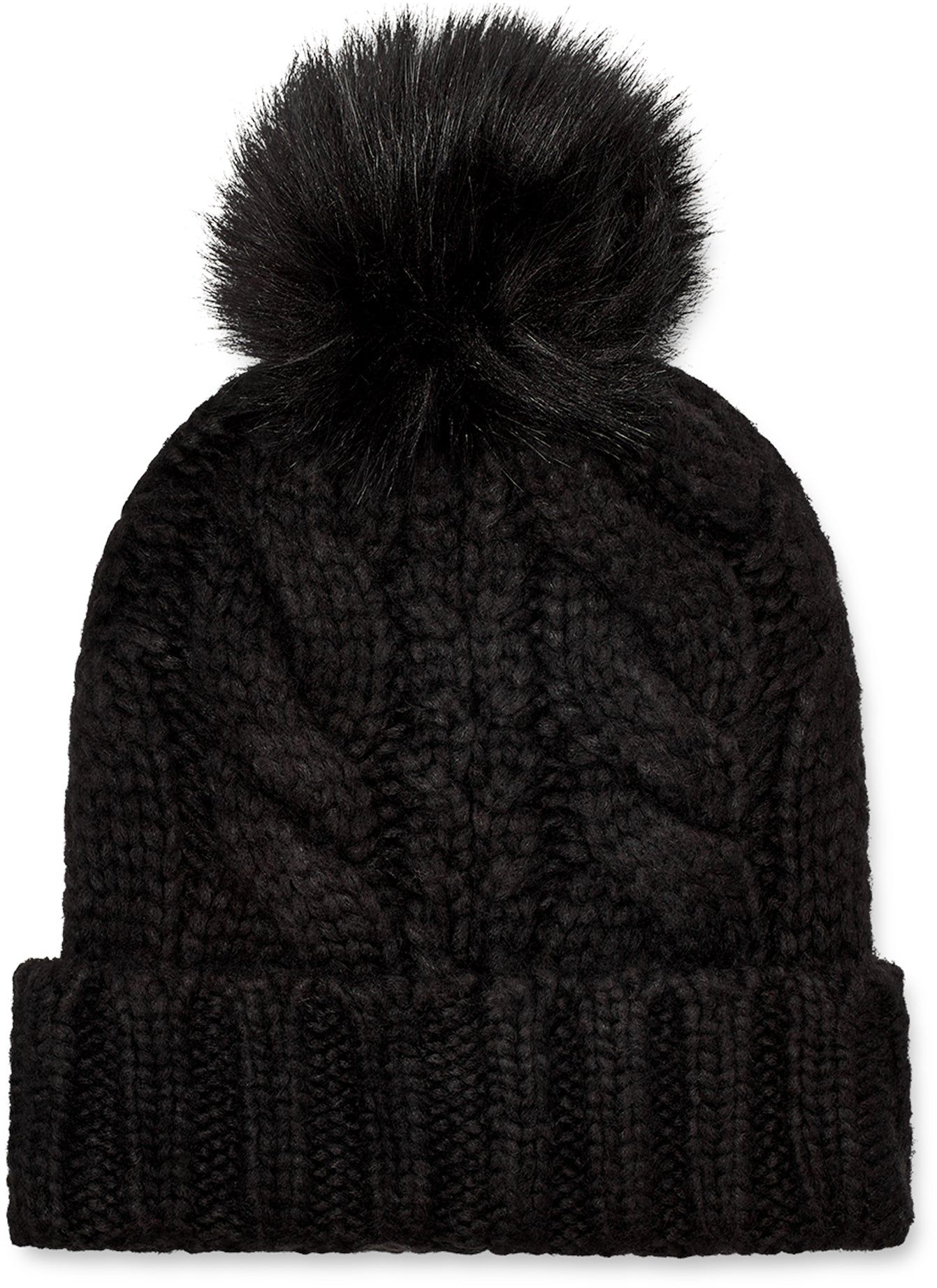 Pom-Pom Cable Knit Beanie - Women's|-|Tuque en tricot torsadé pom-pom - Femme sold by Altitude Sports product image thumbnail 2